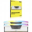 CORSAIR Vengeance RGB DDR5 RAM 48GB (2x24GB) 5200MHz CL38 Intel XMP iCUE Compatible Computer Memory - Black (CMH48GX5M2B5200C38)