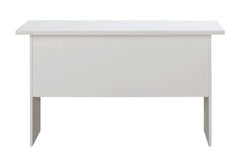 DeckUp Plank Giona Engineered Wood Study Table and Office Desk (Walnut and White, Matte Finish)