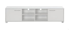 DeckUp Soneva Engineered Wood TV Unit (Wotan Oak & White, Matte Finish)