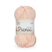 Ganga Acrowools Picnic is 100% Cotton and Crochet Yarn. Pack of 3 Balls - 50Gm Each Shade No - PIC015, Sterling Red