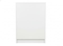 DeckUp Apollo Engineered Wood 2-Door Wooden Shoe Rack (White, Matte Finish)