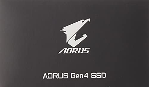 GIGABYTE AORUS NVMe Gen4 M.2 2TB PCI-Express 4.0 Interface High Performance Gaming, 3D TLC NAND, External DDR Cache Buffer, SSD GP-AG42TB