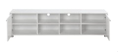 DeckUp Soneva Engineered Wood TV Unit (Wotan Oak & White, Matte Finish)