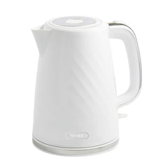 Tower Electric Kettle 1.7L Metal Body Auto Shut-Off 360° Base Blue | 1.7L capacity, 1350W rapid boil, full metal body, auto shut-off and boil-dry protection, 360-degree swivel power base