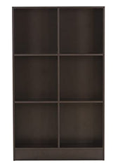 DeckUp Meritus-L 3-Shelf Engineered Wood Book Shelf and Display Unit (Walnut, Matte Finish)