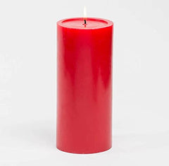 Sapi’S Candles: Awaken Your Desire... Designer Soy Wax Scented Pillar Candles, Pack Of 3 - 75 Hours Burn| (Red)