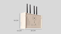 SS ARTS Engineered Wood Wall Mount WiFi Router Stand/WiFi Shelf