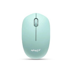 eplug it Wireless Mouse WM111, 2.4G Noiseless Mouse with USB Nano Receiver Portable Computer Mouse for PC, Laptop & Tablet | Green