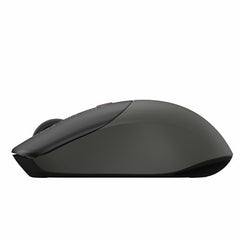 Arctic Fox ProMaxe Wireless Mouse | 2400 DPI |2.4 GHz with USB Nano Receiver | High Precision Optical Tracking| for PC/Mac/Laptop - Cool Gray