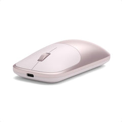 SATECHI Slim EX Wireless Mouse, Bluetooth & 2.4 GHz, Quiet Clicks, Silver