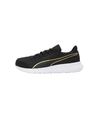 Puma Womens Dazzler WNS Black-White-Deeva Peach Sneaker - 7 UK (31218201)