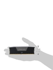 CORSAIR Vengeance RGB DDR5 RAM 48GB (2x24GB) 5200MHz CL38 Intel XMP iCUE Compatible Computer Memory - Black (CMH48GX5M2B5200C38)