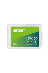 Acer SA100 480GB MAS0902+3D NAND SATA 2.5 inch(6.35cm) Internal SSD-560MB/s R, 493MB/s W Speed