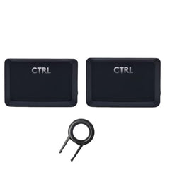 2pcs Backlit Ctrl Keys Replacement for Logitech G915 G913 G813 G815 TKL RGB Mechanical Gaming Keyboard Keycaps Black