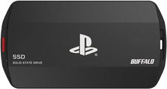 BUFFALO External SSD 2.0TB Officially Licensed Product, Compatible with PS 5 / PS 4 Consoles - USB3.2 Gen2 Type A and C - Portable Anti Shock IP55 Dust and Water Resistant SSD-PHO2.0U3B