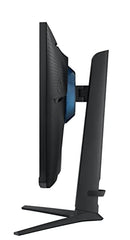 Samsung 27" (68.4cm) Odyssey G4 IPS Gaming Monitor|FHD 1920 x 1080|240Hz|1ms|400nits|SRGB 99%|Ports-HDMIx2,DP,Headphone|DP Cable|Height-Tilt-Pivot Adjustable Stand|Nvidia G-Sync|LS27BG400EWXXL|Black