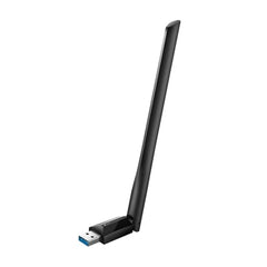 TP-Link AX1800 Wi-Fi 6 Dual Antennas High Gain Wireless USB 3.0 Adapter, Dual-Band, Auto Driver, MU-MIMO, Low- Latency, 1-Meter Cable, Supports Windows 10/11, Highly Secure WPA3 (Archer TX20U Plus)