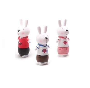 SYGA 3 Pieces Bunny Shape House Money Coin Saving Box Piggy Bank Children Gifts(Random)