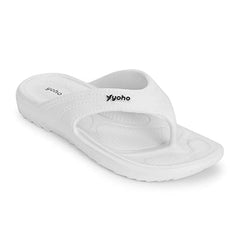 Yoho Drizzle Soft Slippers for Women, Mild Acupressure, Lightweight, Anti Skid & Slip, Diabetic Footwear for Woman, Home Wear Bathroom Chappal for ladies | Waterproof Monsoon & Rainy Footwear | Pastel Lavender - UK 5
