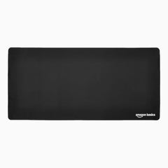 Amazon Basics Large Extended Computer Rectangular Mouse Pad, 16.7 x 35.7 inch, Black