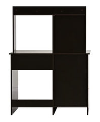 DeckUp Zeus Engineered Wood Study Table and Office Desk (Wotan Oak & White)