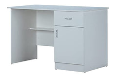 DeckUp Plank Uniti Engineered Wood Study Table and Office Desk (Bavarian Beech, Matte Finish)
