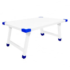 Eduway Multipurpose White Board Study Laptop Table for Student | with Adjustable Height Bed Table for Kids | Portable Laptop Table for Home, Office & Presentation | Include with 1 Marker & 1 Duster