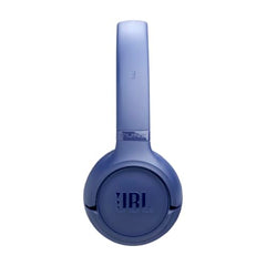 JBL Tune 530C Wired On-Ear Headphones with Microphone, JBL Pure Bass Sound, EQ Presets, USB-C Port, Foldable Design and Tangle-Free Cable, Blue