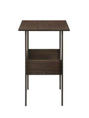 DeckUp Eden Home Engineered Wood Study Table and Office Desk (White, Matte Finish)