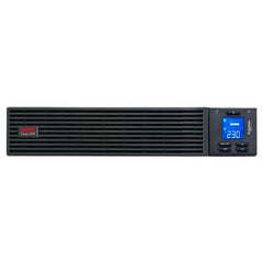 APC Easy UPS Online SRV1KL-IN 1000VA / 800W Rackmount UPS | Online Double Conversion Power Protection for Server Racks, Security Systems | 4 Power Backup Outlets | LCD Display | 2 Year Warranty