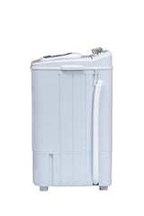 DMR Shoes Washing Machine DMR-SHB-46 (W2Yr) - 4.6 kg washing and 2 kg spin drying Top Load Semi Automatic Portable Mini Size-White - With 2 years Free Spare Supply Warranty