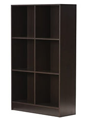 DeckUp Meritus-L 3-Shelf Engineered Wood Book Shelf and Display Unit (Walnut, Matte Finish)