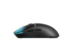 AZOTH GM78W Wireless Gaming Mouse, 7-Button RGB Trimode Mouse with 12800 DPI, 2.4G/Bluetooth/Wired, Optical Sensor, Macro Software, 1000Hz Polling Rate, Lightweight Design for Laptop PC/Desktop