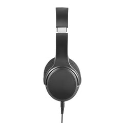 Hama Fun C USB-C Wired On-Ear Headphones with Microphone | 40mm Drivers, In-Line Remote, Adjustable Headband, Stereo Sound for Smartphones, Calls & Music, Black 5 Years Warranty