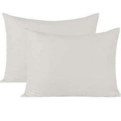 safhome Soft Pillow Covers 20 x 32 Inches - 100% Egyptian Cotton 400 Thread Count Set of 2 Pillow Cover Set Envelope Closure Hotel Quality Pillowcase - Aqua Blue