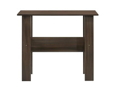 DeckUp Eden Home Engineered Wood Study Table and Office Desk (White, Matte Finish)