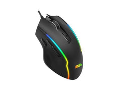 AZOTH GM78W Wireless Gaming Mouse, 7-Button RGB Trimode Mouse with 12800 DPI, 2.4G/Bluetooth/Wired, Optical Sensor, Macro Software, 1000Hz Polling Rate, Lightweight Design for Laptop PC/Desktop