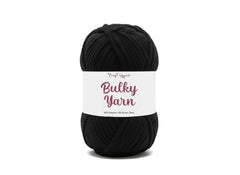 Craft Affair | Bulky Yarn/Blanket Yarn (8mm, 50 Meter, 100 Gram) | Chenille Yarn | for Craft Project: Blood Red