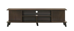DeckUp Melia Engineered Wood TV Unit (Wotan Oak & White, Matte Finish)