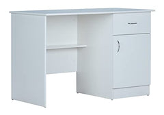 DeckUp Plank Uniti Engineered Wood Study Table and Office Desk (Bavarian Beech, Matte Finish)