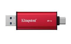 Kingston 512GB Dual USB-A/C Portable SSD | Up to 1050MB/s | USB 3.2 Gen 2 | SPSD/512GB