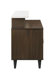 DeckUp Capella Engineered Wood TV Unit (Wotan Oak & White, Matte Finish)