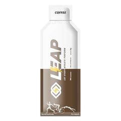 LEAP Endurance Gels, Coffee Non Caffienated, 10 Sachets