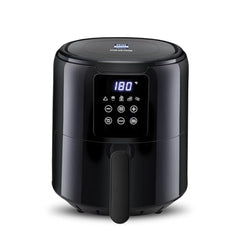 KENT Digital Air Fryer 5L | 1400W | Bake, Grill & Roast | Up to 80% Less Oil Usage | 8 Preset Menu | Rapid Heat Circulation | Digital Display & Touch Control Panel | Glass Window with in built Light
