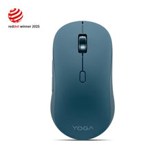Lenovo Yoga Bluetooth Silent Mouse, 3 Level DPI Adjustment, 36 Month Battery Life, Bluetooth 5.3, 3 Device Paring, Whisper Quiet, Programmable Buttons, Smooth Finish, Luna Grey