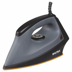 Baltra Casual 750 Watts Dry Iron | Non Stick Coated Soleplate | Light Weight | Adjustable Temperature Control | Cotton Braided Swivel Cord | Press Iron for Clothes | 2 Years Warranty