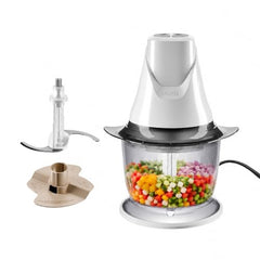 Sujata Chopcraft Electric Chopper 900ml, Vegetable Chopper for Kitchen | Dual Speed | 3200 RPM High Speed Motor | Stainless Steel Blades | Chop, Mince, Whip & Blend | Black