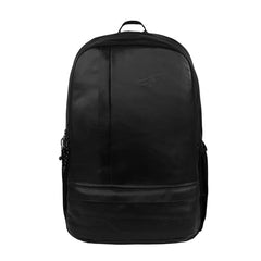 F Gear Burner Black 22L Medium Laptop backpack Fits upto 17" Laptop faux Artificial Leather Water resistant lightweight, Gifts for Men Women Boys Girls Adults, College/School/Tuition/Travel Bag