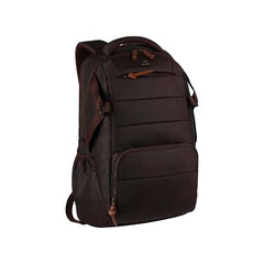 Gear Aspire 3 19"/35L Large Faux Leather Water Resistant Laptop Backpack | Casual Backpack | Daypack | Travel Backpack | College Bag For Men/Women (Brown - Brown)