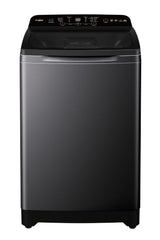 Haier 8 Kg, In-Built Heater, Front Panel Design, NZP Technology, Oceanus Wave Drum, Fully Automatic Top Load Washing Machine (ETL80-HC5S8 | Dark Jade Silver)
